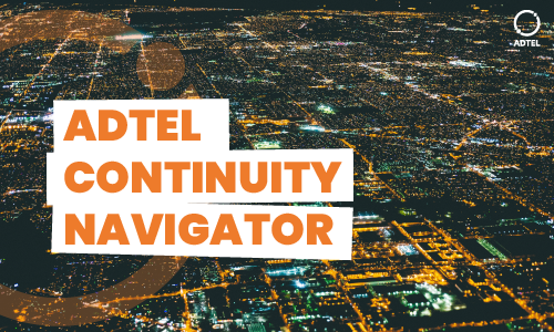 L'immagine di lancio di ADTEL CONTINUITY NAVIGATOR