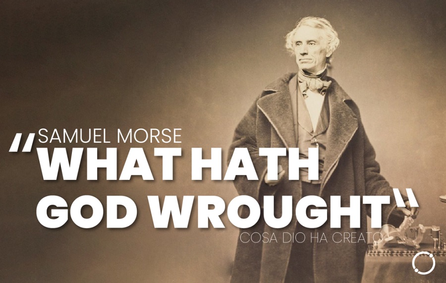 Samuel Morse, l'inventore del telegrafo